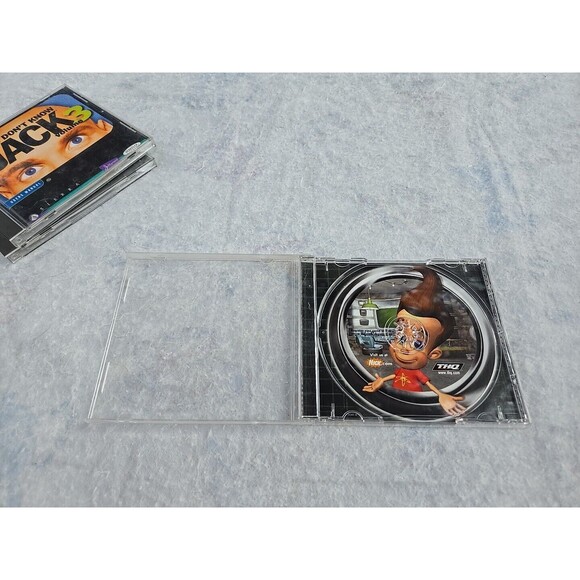 Jimmy Neutron: Boy Genius PC CD ROM Game 2001 Vintage Nickelodeon Disc & Case - Picture 8 of 11